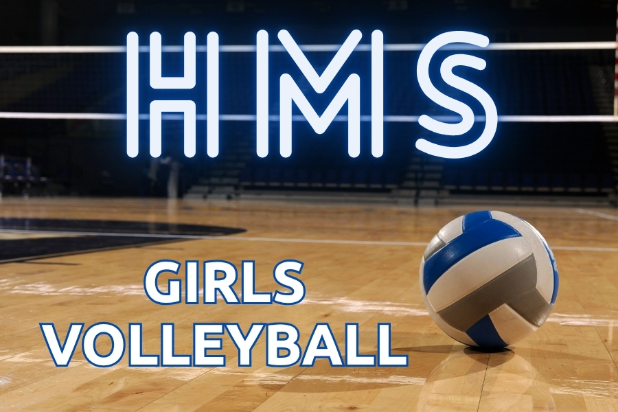 volleyball sitting on court